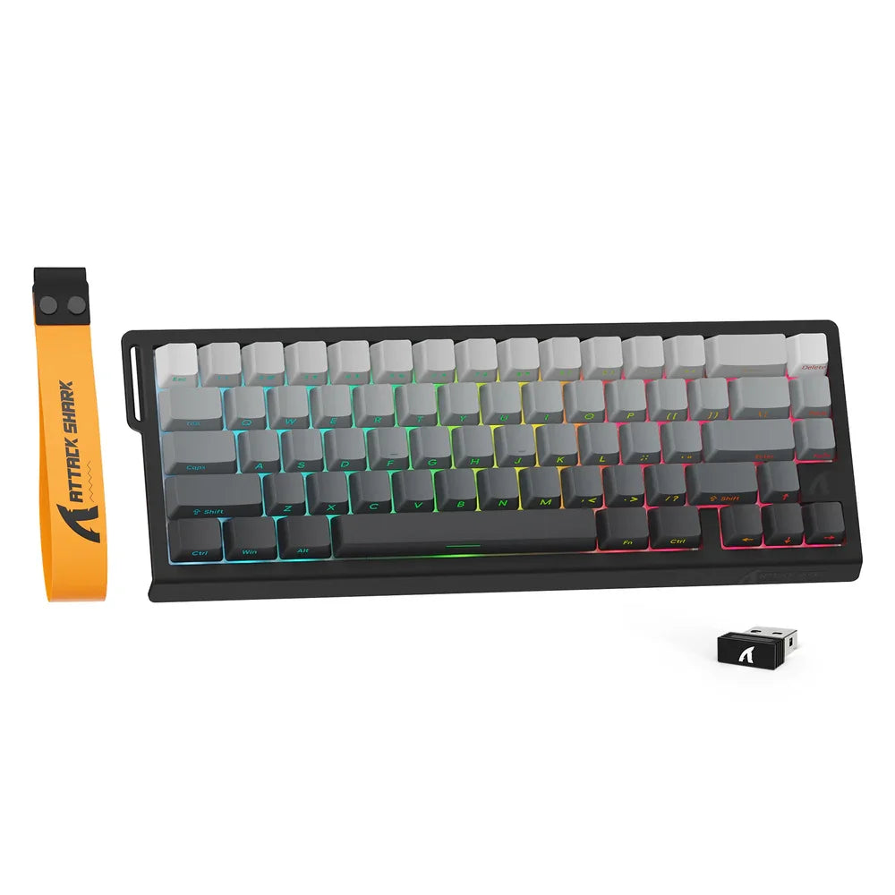 ATTACK SHARK X68PRO HE Wireless Rapid Trigger Gaming Keyboard