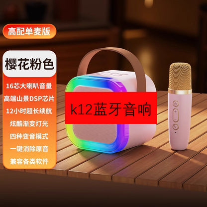 K12 Bluetooth Portable Wireless Karaoke Speaker System