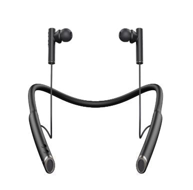 Bluetooth Neckband Headphones with Aux & Hearing Support