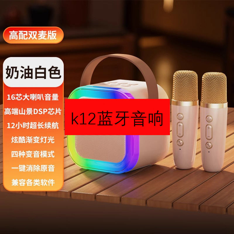 K12 Bluetooth Portable Wireless Karaoke Speaker System
