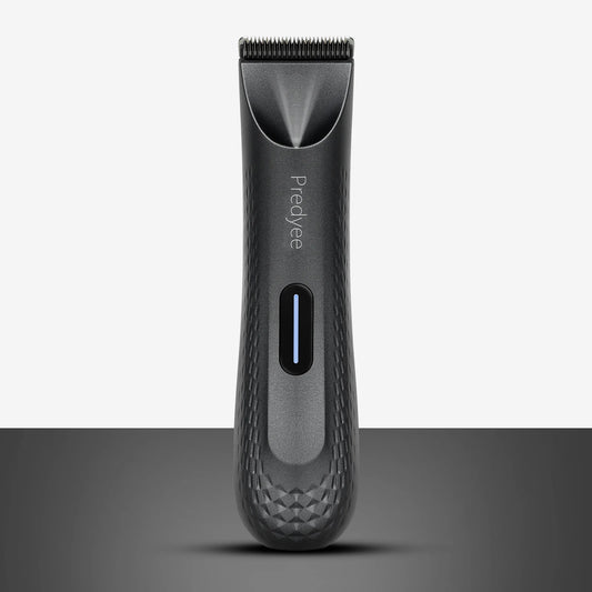 Predyee Waterproof Hair Trimmer – Rechargeable Ceramic Blade Grooming Kit with LED Light, Wet & Dry Use