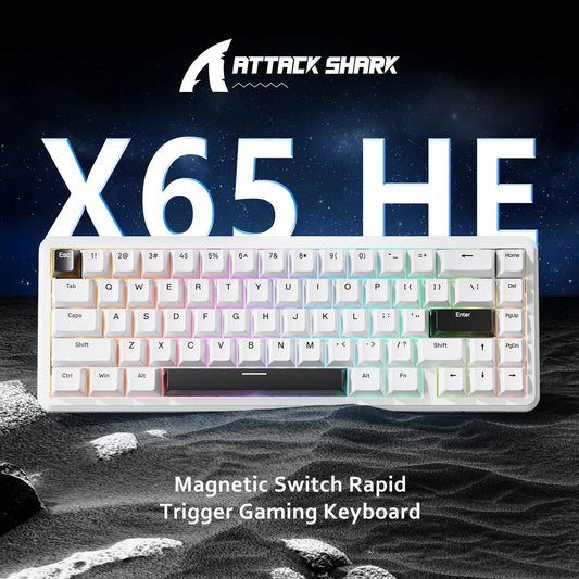 ATTACK SHARK X65 HE Magnetic Gaming Keyboard