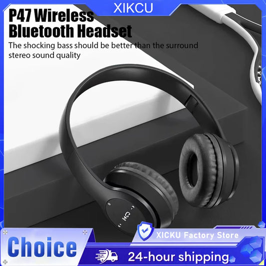 XIKCU Bluetooth 5.0 Wireless Headphones