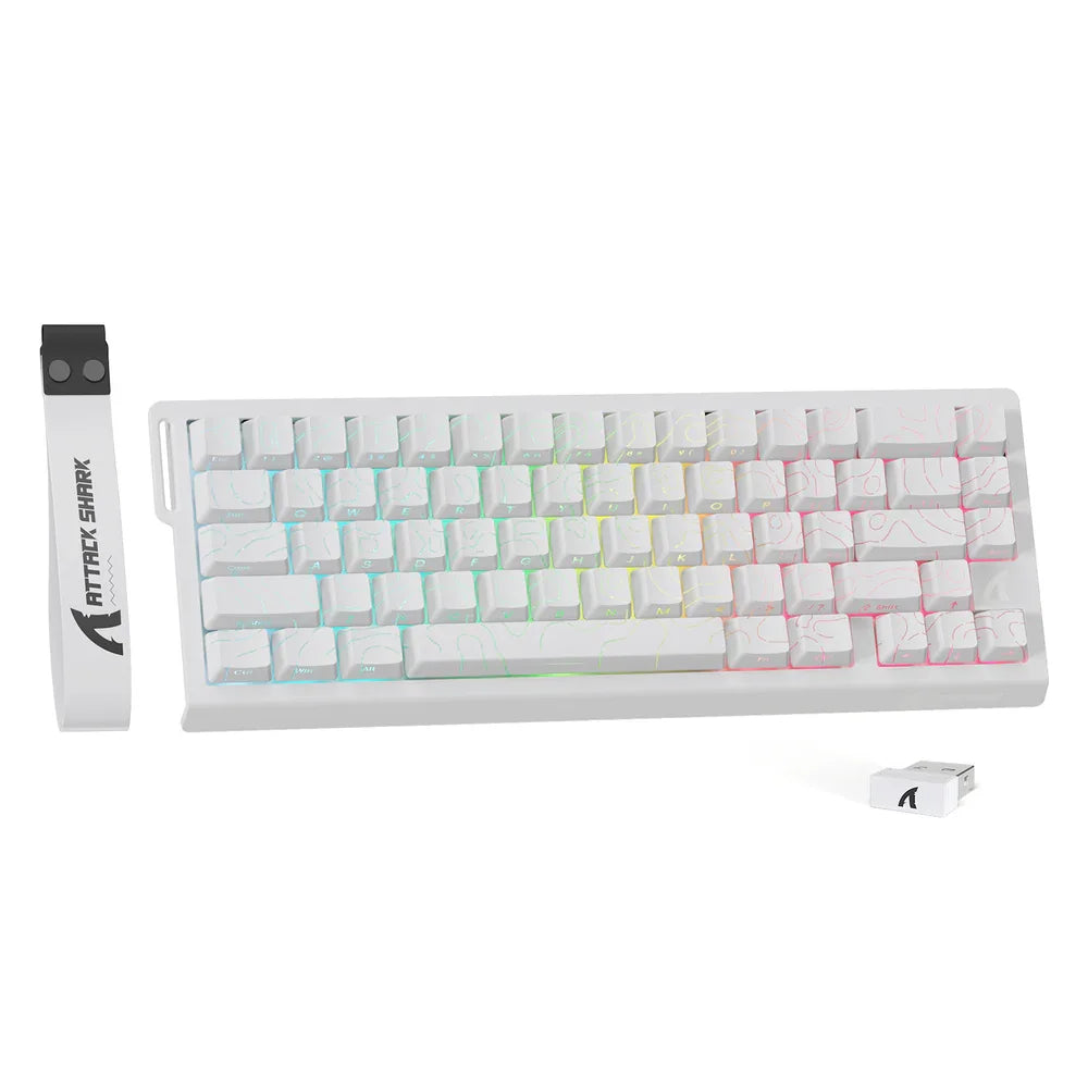 ATTACK SHARK X68PRO HE Wireless Rapid Trigger Gaming Keyboard