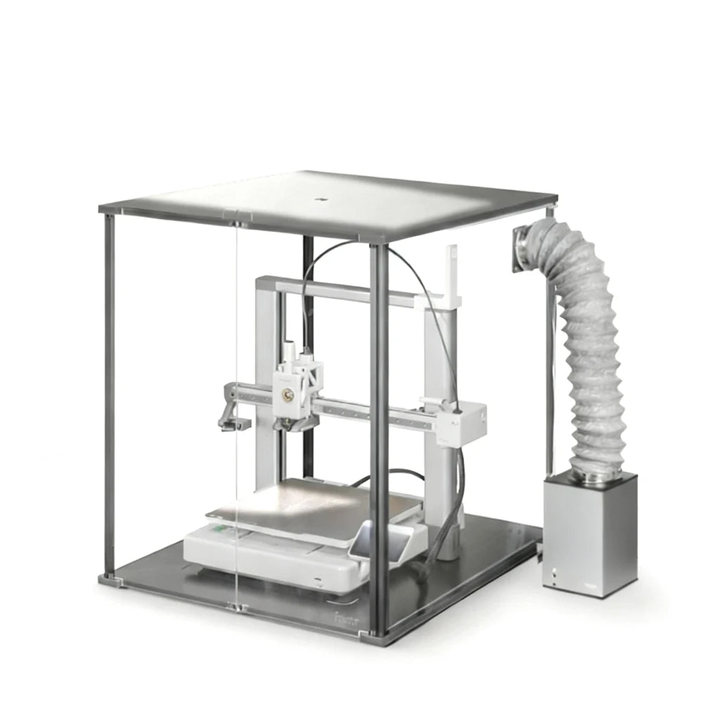 FYSETC FNATR For Bambu Lab A1 3D Printer Enclosure Transparent Acrylic Sturdy Designed 3D Printer Cover with Filter System