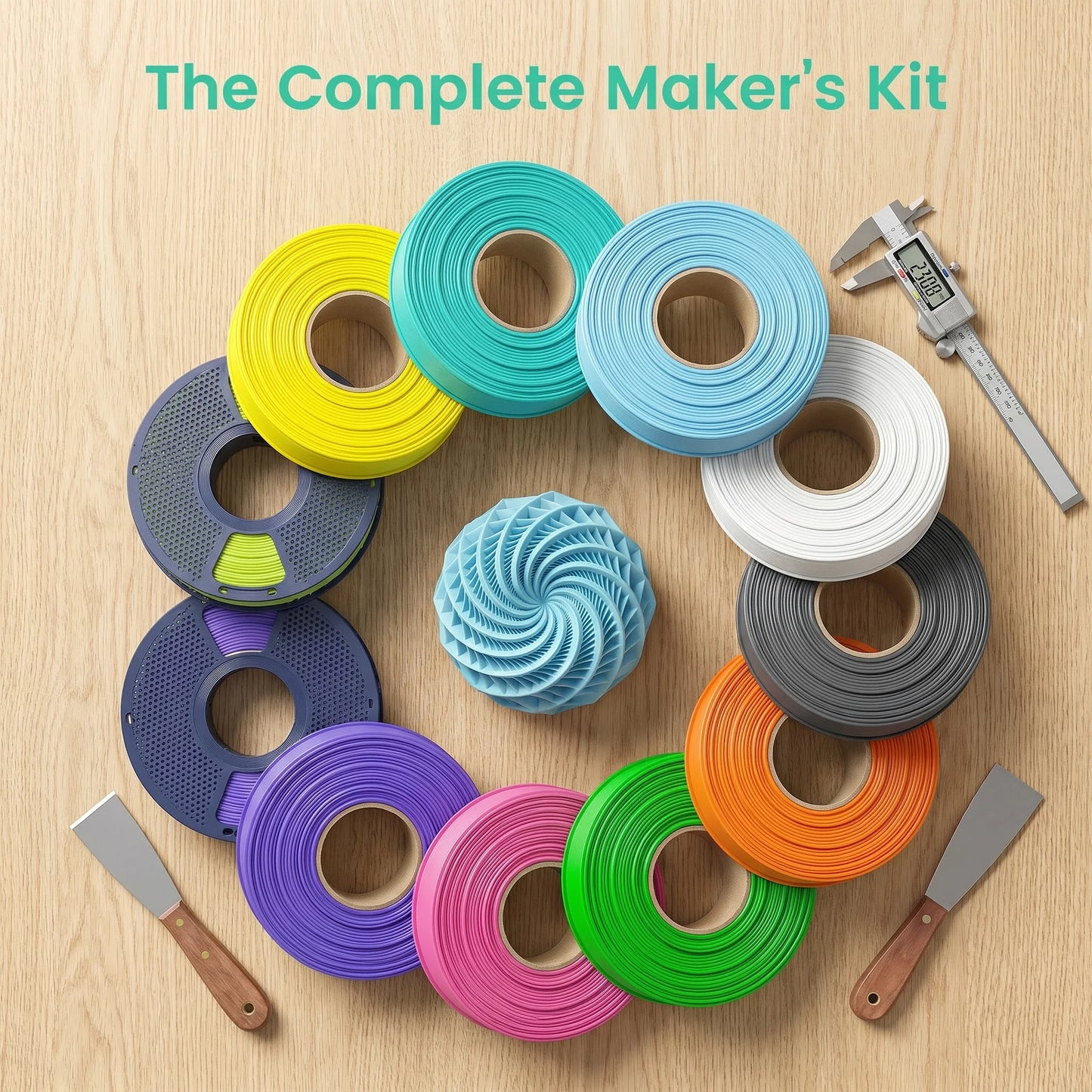SUNLU Matte PLA filament 10kg 1.75mm 1roll/kg(2.2lbs)