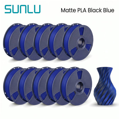 SUNLU Matte PLA filament 10kg 1.75mm 1roll/kg(2.2lbs)