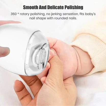 2 IN 1 Electric Nail Clipper Cutter With LED Light Automatic Nail