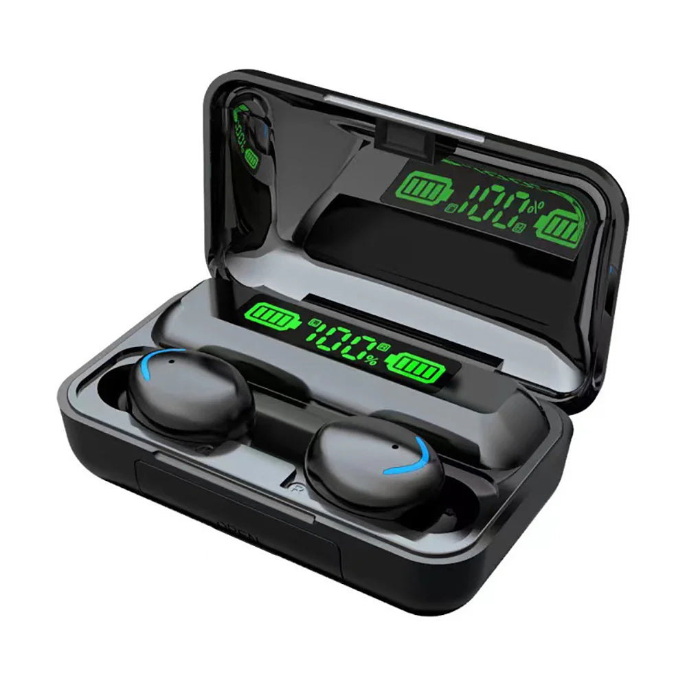 NEW F9 Upgrade TWS Bluetooth Earphones Wireless Headphone 9D Stereo Sports Waterproof Earbuds Headsets With Microphone