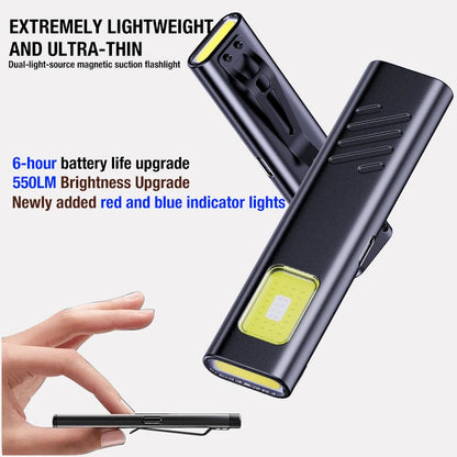 Security flashing work light warning light strong light mini portable