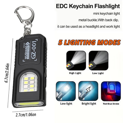 Security flashing work light warning light strong light mini portable