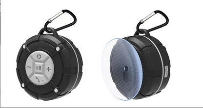 7-Level Waterproof Wireless Speaker with Suction Cup