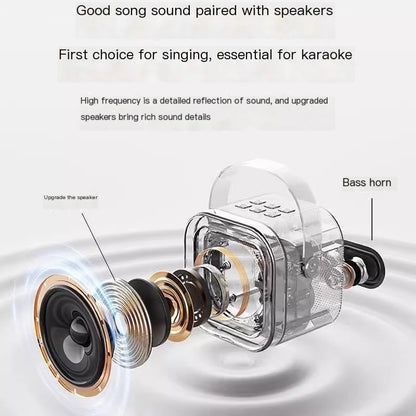 K12 Bluetooth Portable Wireless Karaoke Speaker System