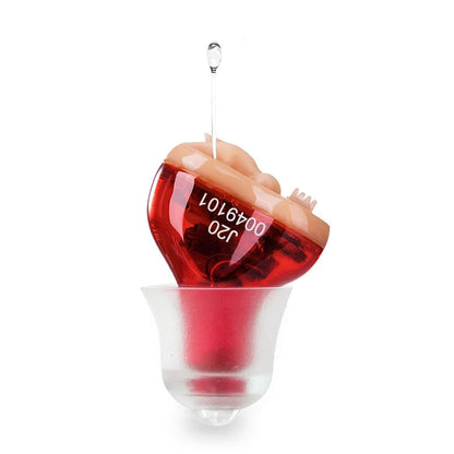 Red and Blue Hearing Aids Sound Amplifier (Bilingual)